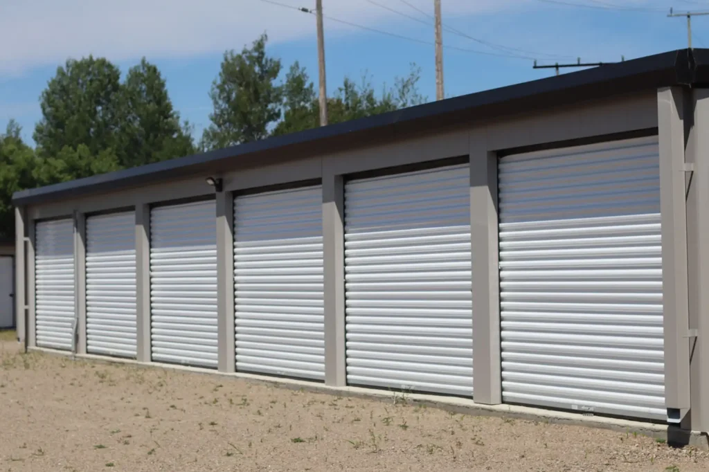 Ace Mini Storage units angled view