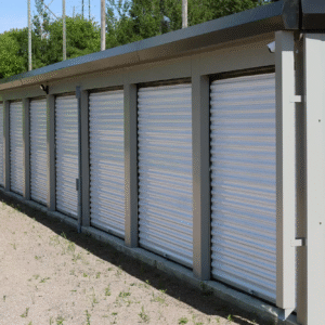 Ace Mini Storage units angled view